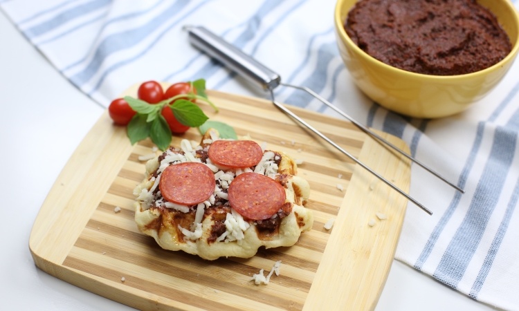 pizza liege waffle toppings